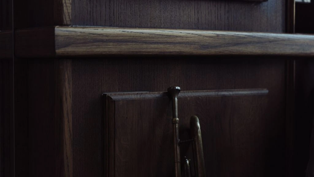 A writer's desk with an open notebook and inkwell, the founding desk of IslamSister
